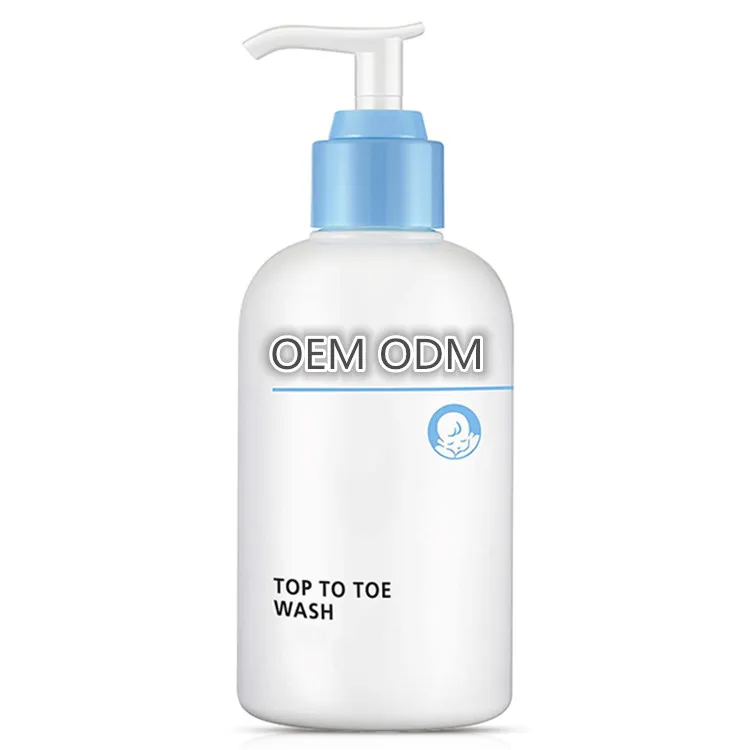 Baño de burbujas natural suave del lavado superior del limpiador del ODM del OEM para el bebé
